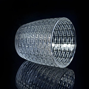 300ml Clear candle cup glass candle bottles home decoration