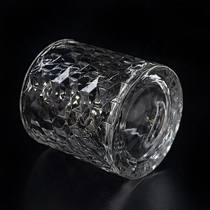Crystal tealight glass candle holder home decoration wholesale