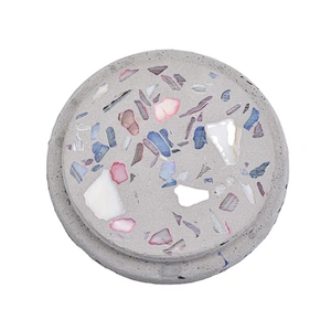 Wholesales cement custom round lids for candle jars holder