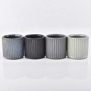 20oz Stoneware Utensil Ceramic Candle Holders Home Decoration Wholesales