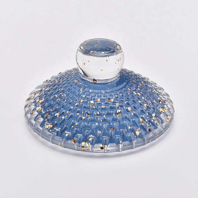 170ML Luxury Glass Candle Jar Holder with Lid
