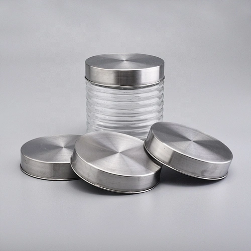 wholesales 11cm dia tin caps for glass jars kitchenware