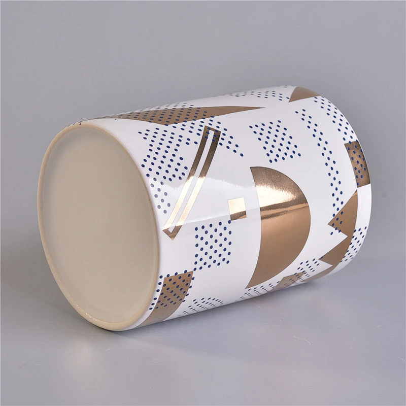 Sunny Glassware design ceramic candle holder for home fragrance
