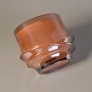 Sunny X-design luxury empty glass candle jars holder home decor