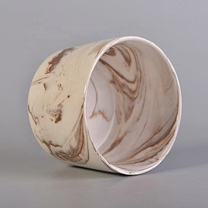 500ml Tall antique ceramic candle holders for home decor