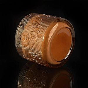 Wholesales rose votive custom glass jars for candle making