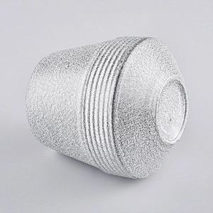 silver painting ceramic candle holders manufacturer