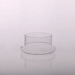 Glass Candle Holder with Dome Cover Home Decor
