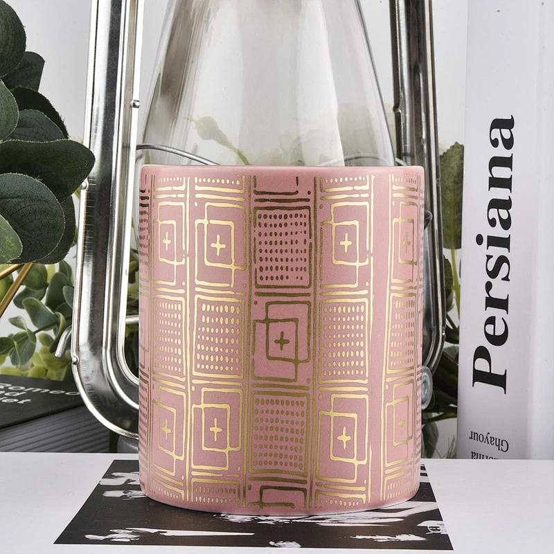 custom candle jar for home decor, decorative ceramic candle jars in bulk