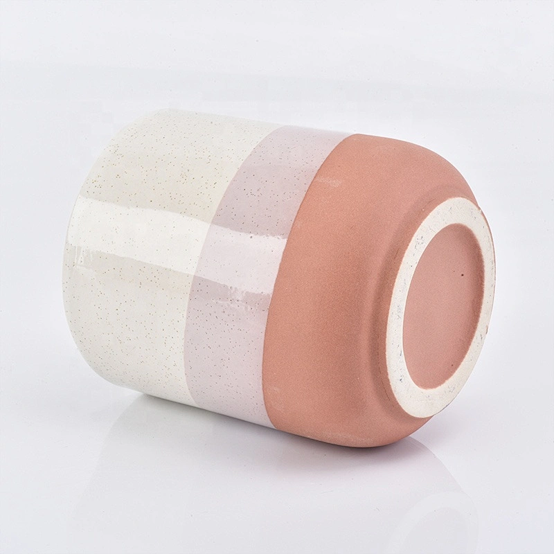 Colorful ceramic candle candlestick votive candle holder for home decor