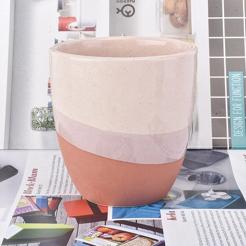 Glazed ceramic candle cup custom made candle bottle home decor