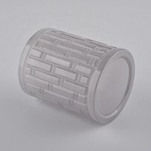 Sunny supplier frosted glass candle holders home decoration