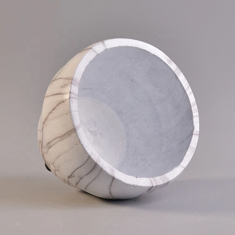 Luxury concrete candle containers scented wholesales