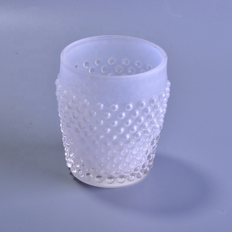 Wedding table luxury bubble glass candle holder