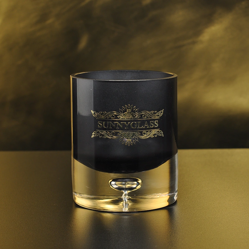 25+years brand cooperation Luxury tealight glass candle jar 10oz