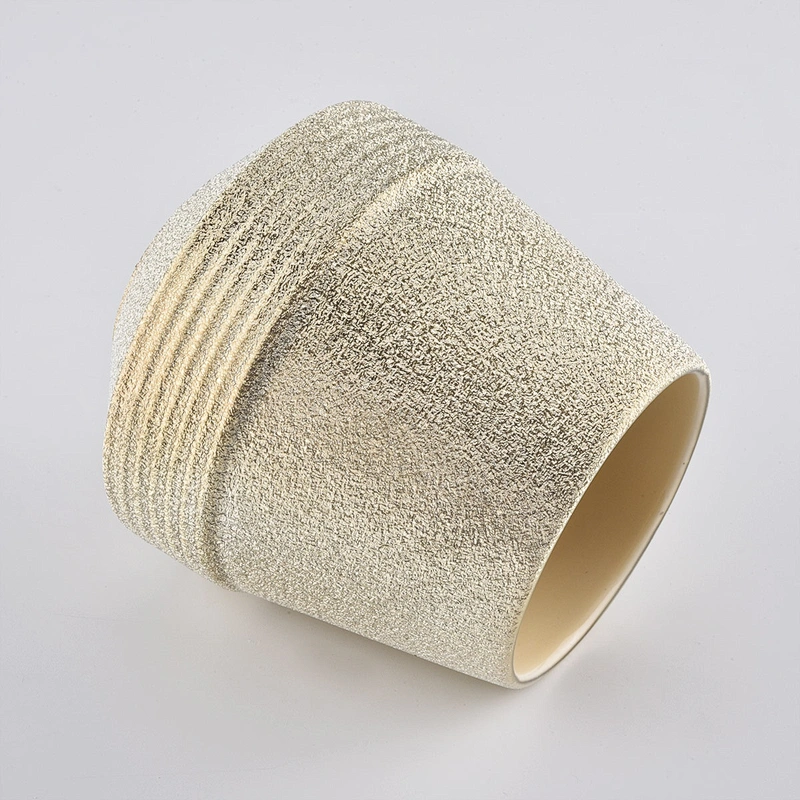 Unique fashionable ceramic candle bowls