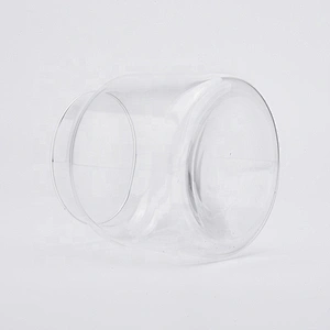 Clear Glass Candle Vessel Glass Jar for Soy Wax Home Decor Wholesales
