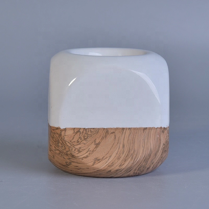 Special glaze ceramic white votive candle holder home decoration suppliers