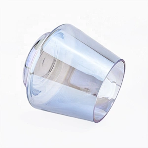 Elegant Glass Candle Jar for Decor 435ML