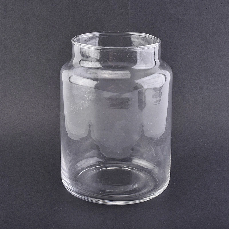 850ml Transparent candle jar pillar glass candle container home decor