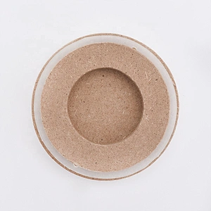 Cusutomized wood lid for candle holders in bulk