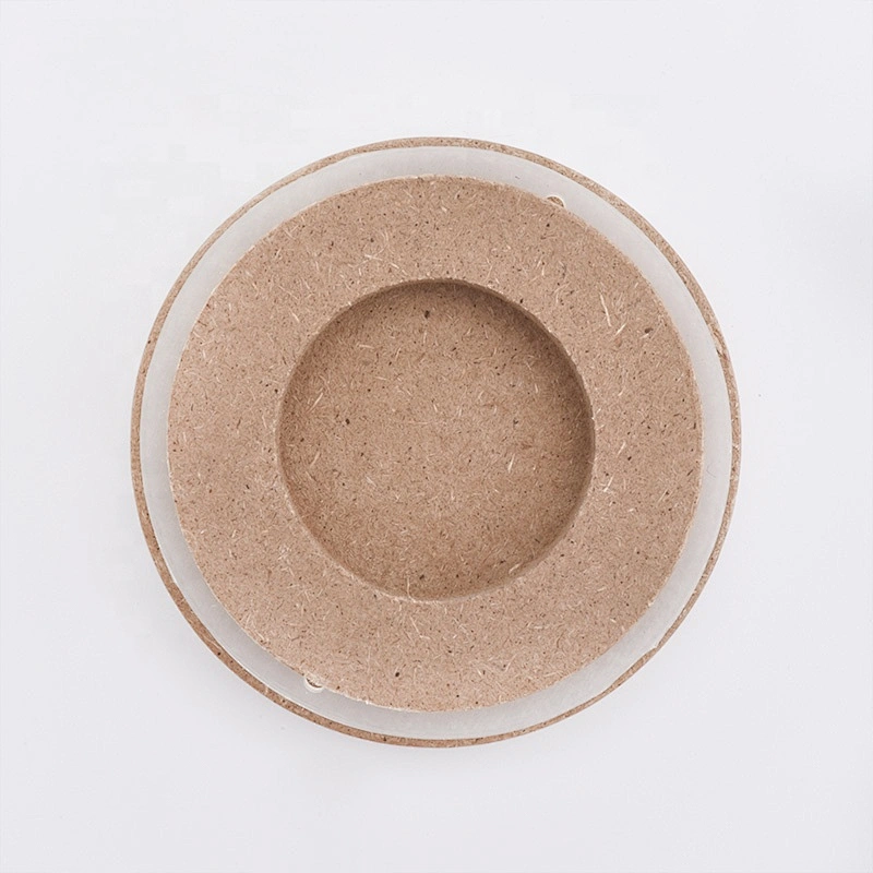 Cusutomized wood lid for candle holders in bulk