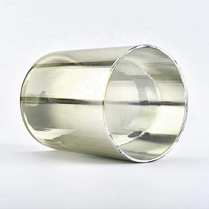 Luxury candle jar scented glass candle vessel wholesales