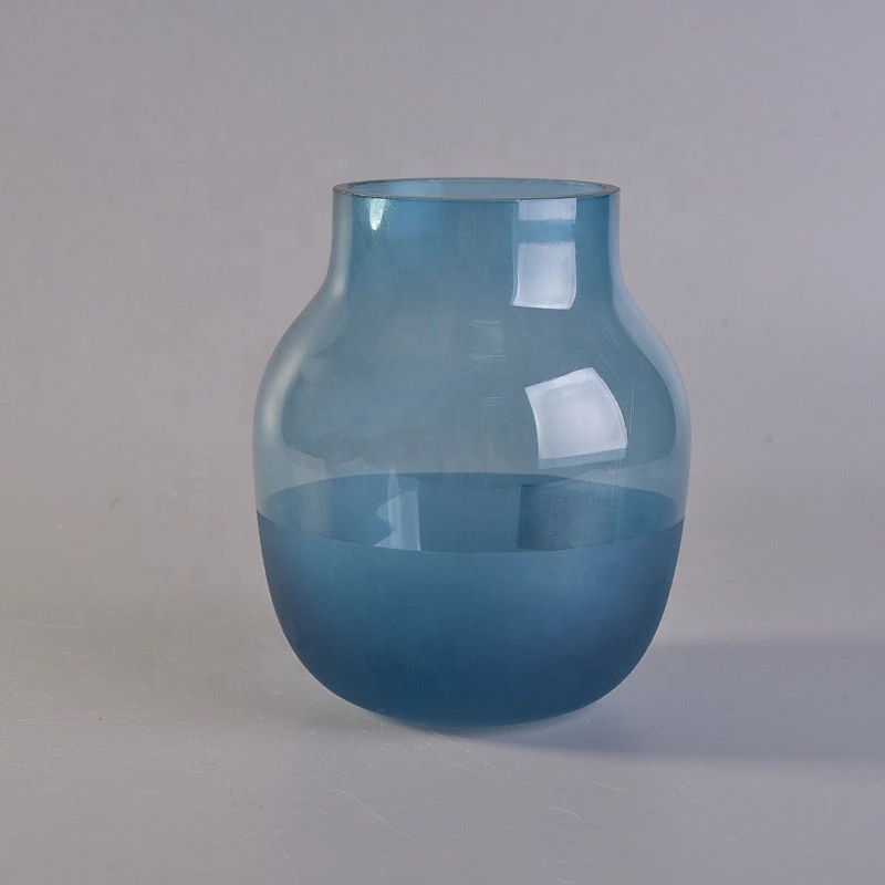 800ml Coloured Glass Candle cup decorative candle container home Decor
