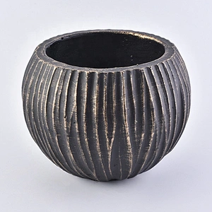 450ml Antique candle container ceramic votive candle jars wedding centerpieces