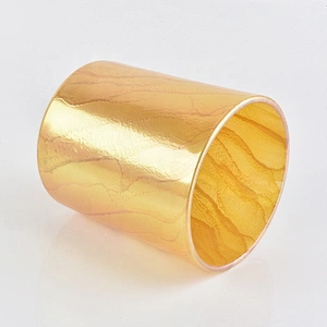 Round Colorful Glass Candle Holder Decorative Votive Candle Holder For Home Decor
