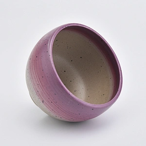 Indoor decorative tealight candle stick ceramic candle holder for home decor
