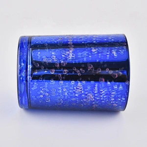 Customized decoration decorative glass candle jars for centerpieces for weddings