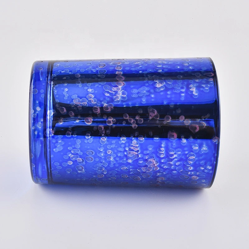 Customized decoration decorative glass candle jars for centerpieces for weddings
