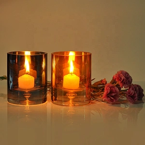 6oz 8oz 10oz 12oz wholesales empty crystal tealight glass candle jar