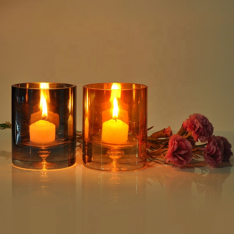 6oz 8oz 10oz 12oz wholesales empty crystal tealight glass candle jar