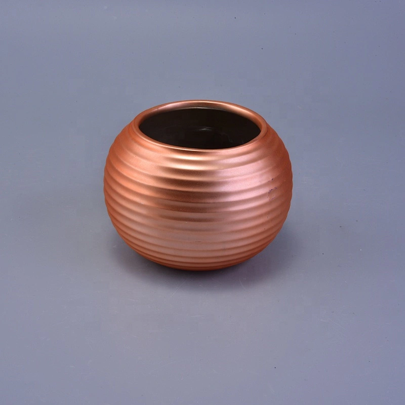 10oz 20oz Wholesales Customized round ceramic candle jar