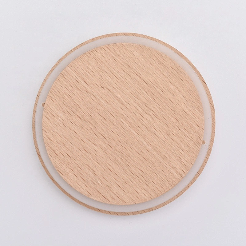 Custom wooden lids for candle container wholesale