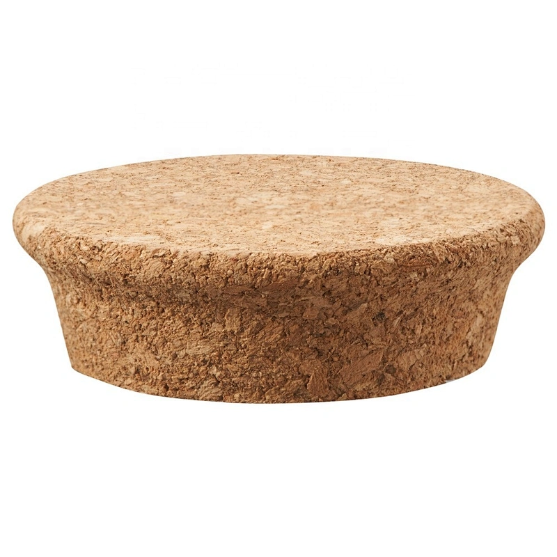 eco-friendly cheap customized dampproof cork lid for glass jar