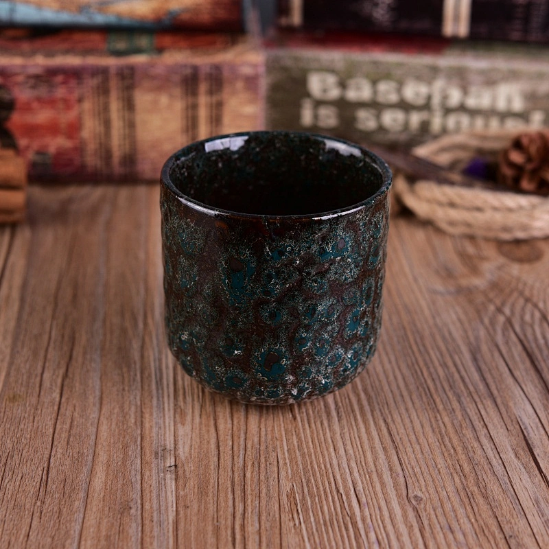 Vintage ceramic candle containers votive scented candle holders wholesales