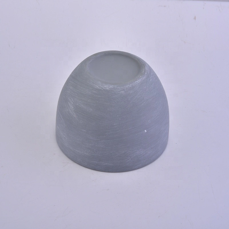 200ml Antique matte ceramic scented candle holder for home decor