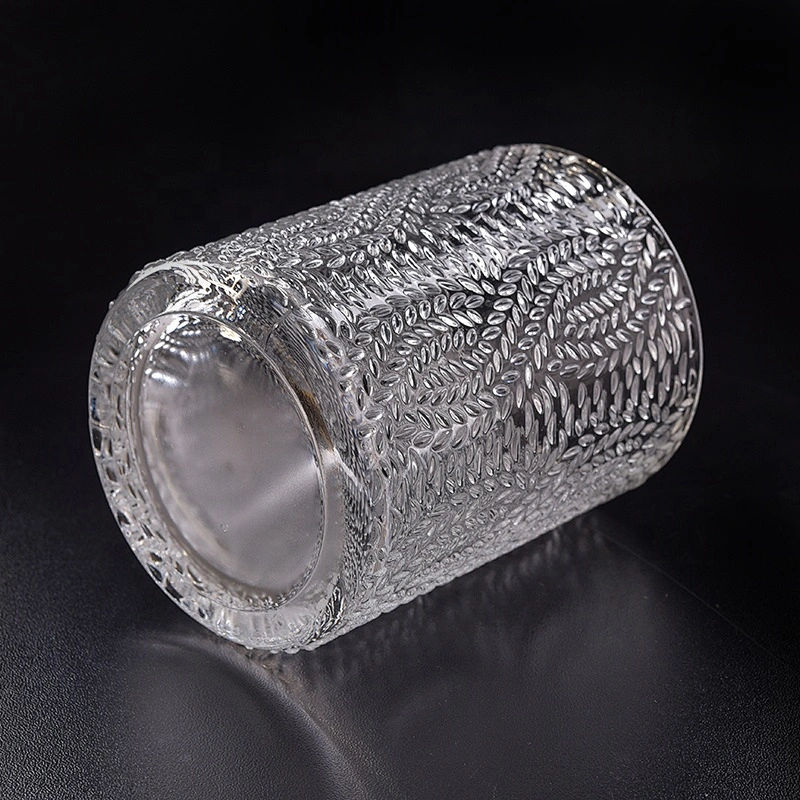 Home goods crystal Glass Candle cup decorative candle jar home Decor