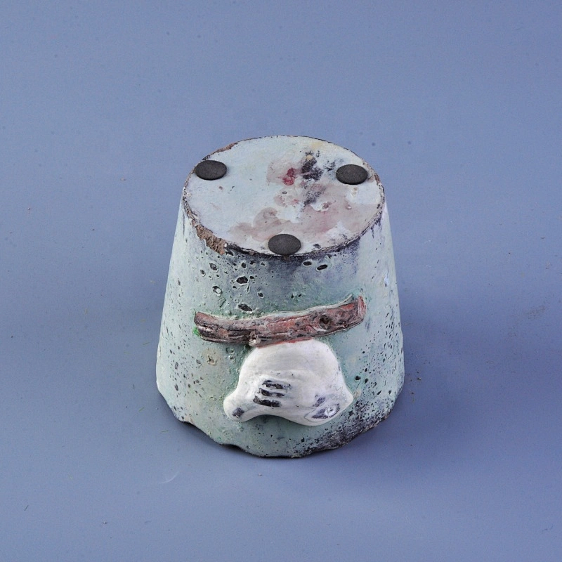 Antique Ceramic Candle Holders with Bird Home Decoration