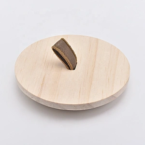 Custom wood lids for candle holder supply