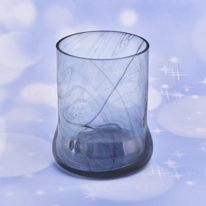 Christmas church Glass Candle container scented votives candle Holder party Decor Wholesales
