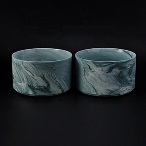 Home decoration hurricane ceramic candle holder