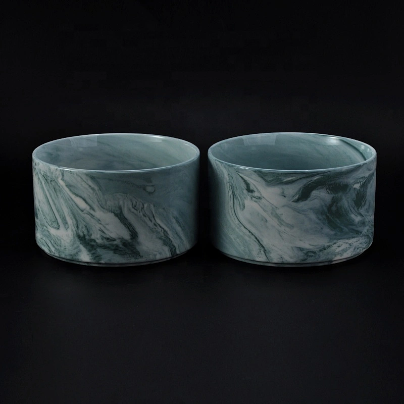 Home decoration hurricane ceramic candle holder