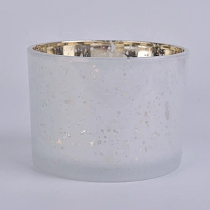 mercury glass candle jar with lid wholesale 15 candle container