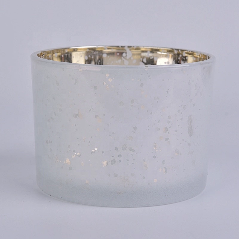 mercury glass candle jar with lid wholesale 15 candle container