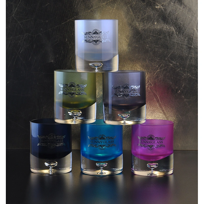 25+years brand cooperation Luxury tealight glass candle jar 10oz