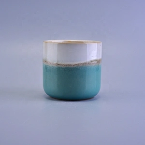 Cylinder ceramic votive candle container wholesales